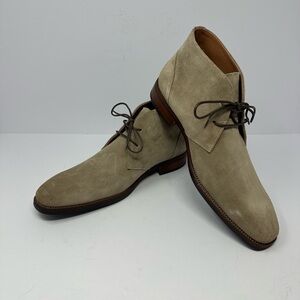 Vintage Foundry Co Aldwin Men’s Suede Ankle Boot Sz 11 Taupe VF1666